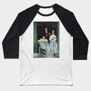 The Balcony by Edouard Manet Baseball T-Shirt